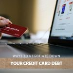 negotiate down credit card debt