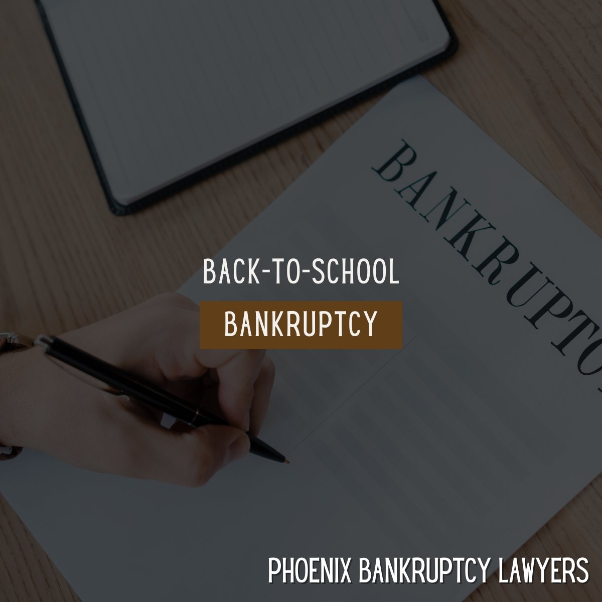 Back-to-School Bankruptcy